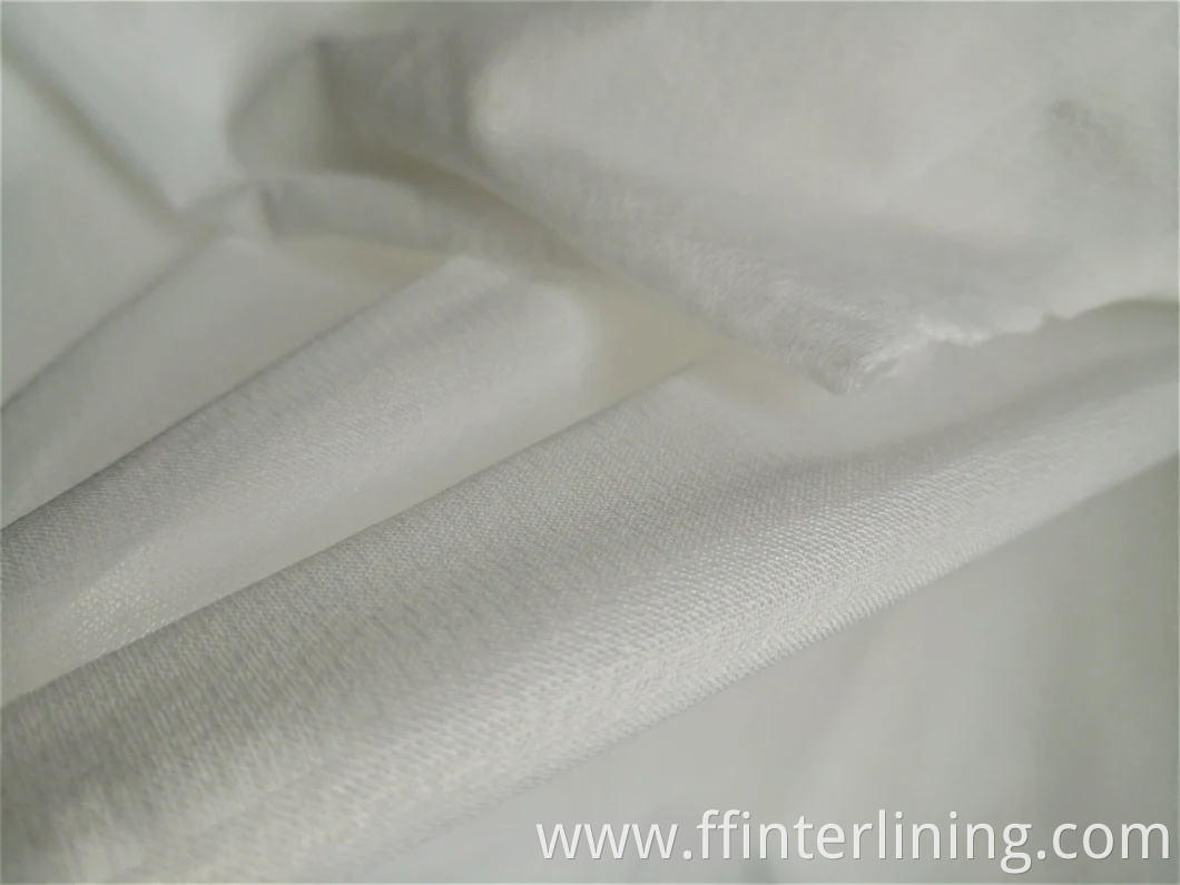 Supplier High Quality Elasfactory Wholesale High Quality 100% Polyester Woven Interlining